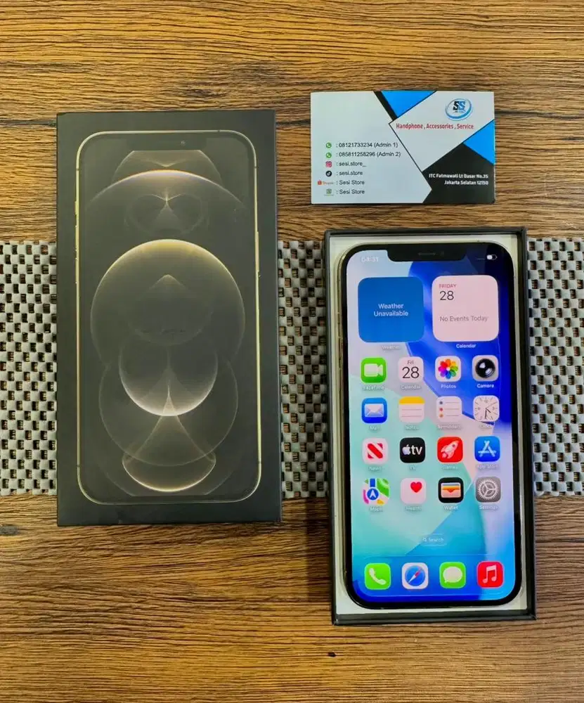 IPHONE 12 PRO MAX 128GB IBOX DI JUAL CEPAT !!!