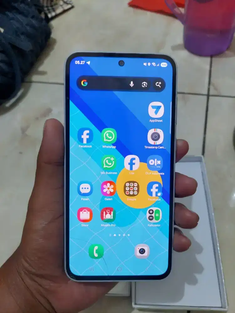 Dijual samsung a35 5g bekas kondisi normal ram 8/256gb