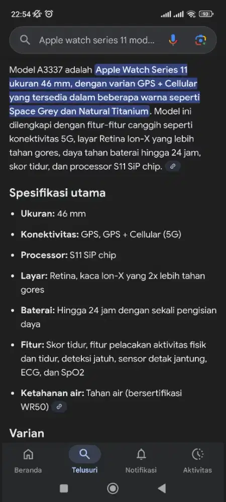 Apple watch series 11