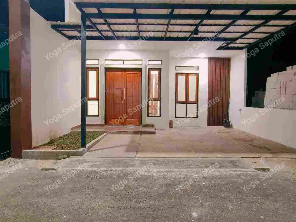 DIJUAL RUMAH CANTIK SCANDINAVIA POSISI HOOK FREE BPHTB DAN CANOPY