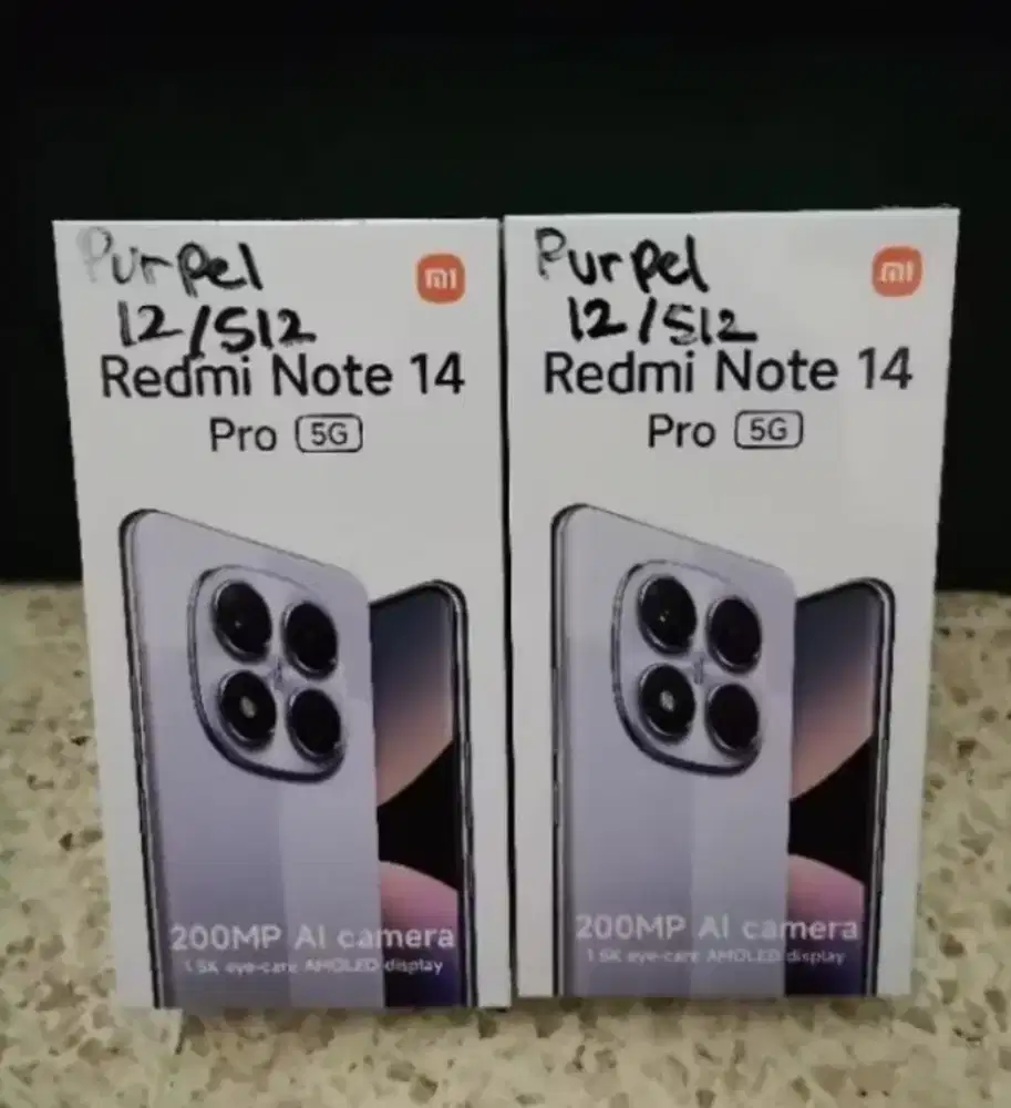 Murah hp Xiaomi Redmi Note 13 pro 5G 12/512 grs resmi, bs TT