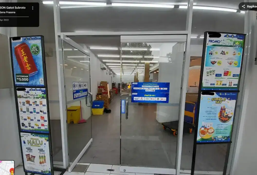 Ruko samping Mall TSM Bandung Bekas Lawson Standard Alfamart