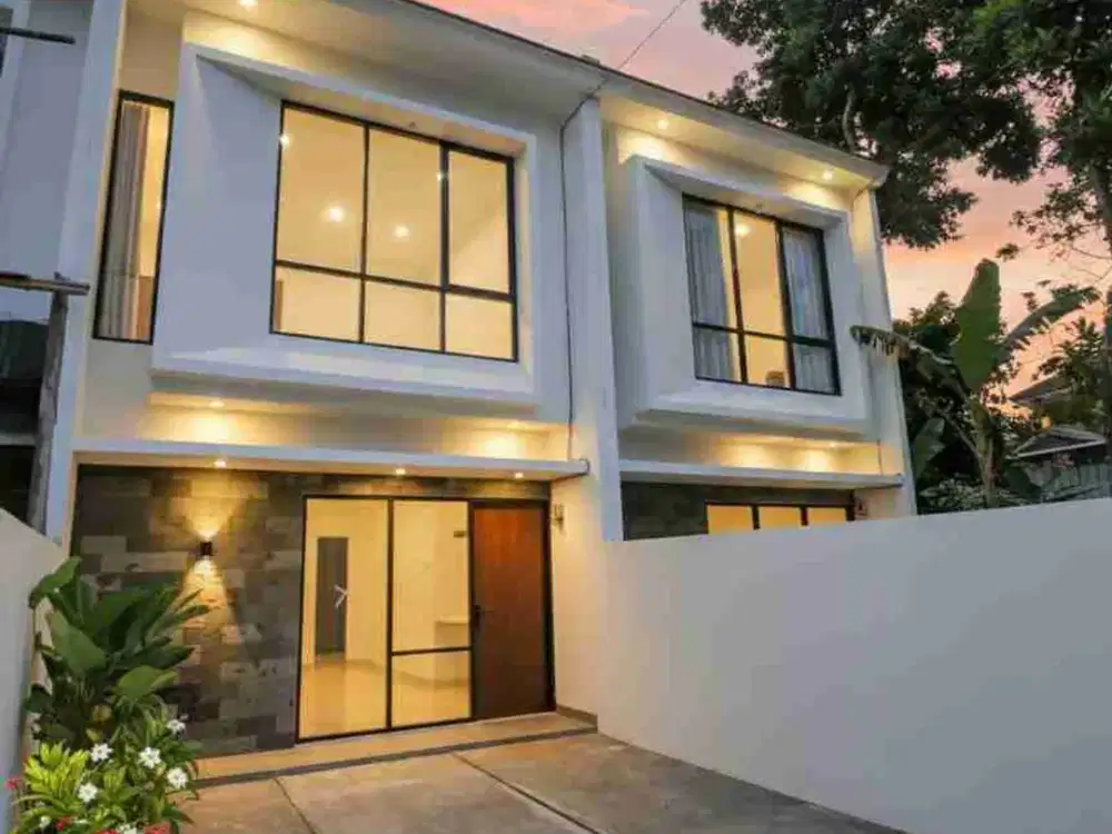 Rumah 2 Lantai Jalan Lebar jatiasih bekasi