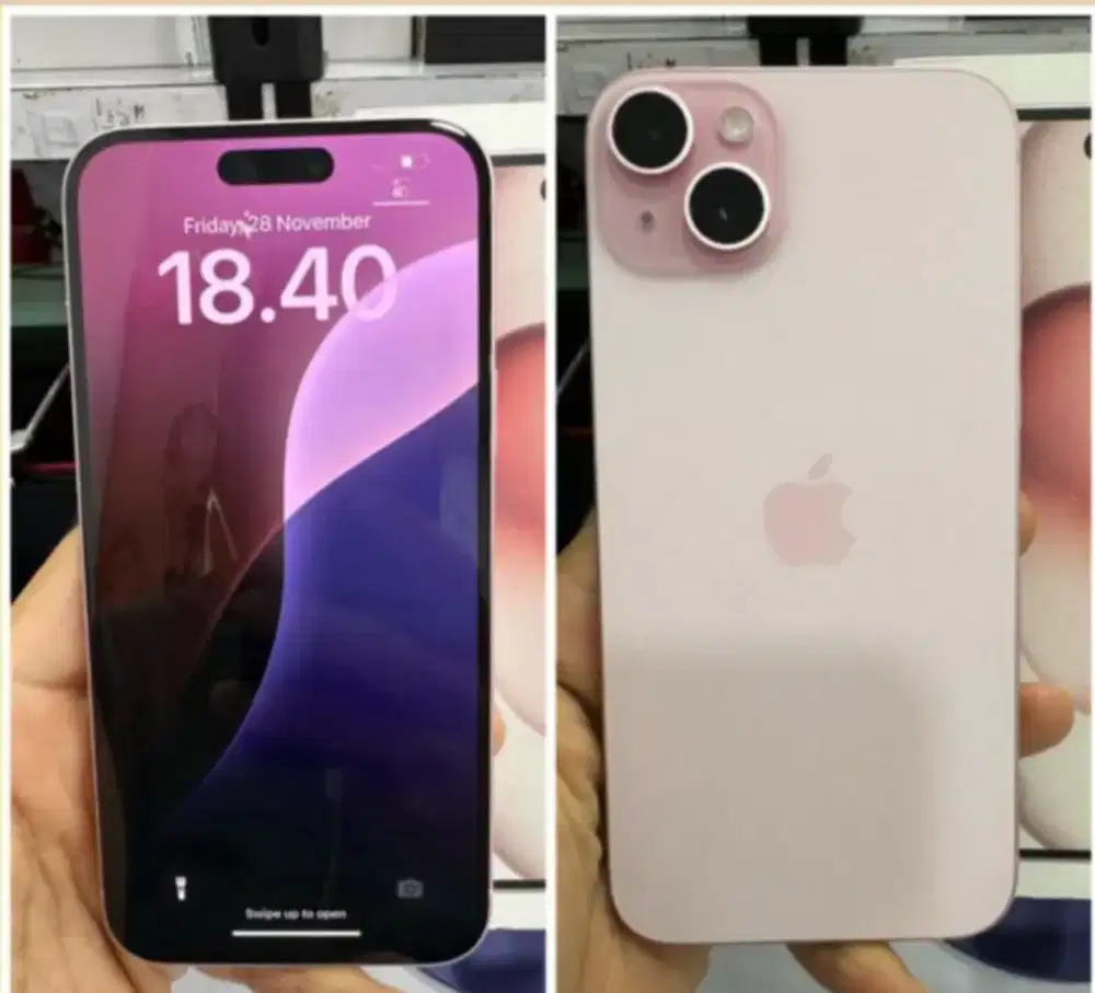 Iphone 15 plus 128gb pink