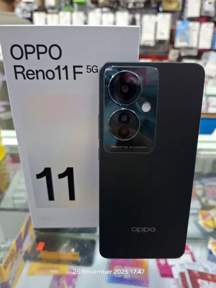 Oppo Reno 11F ram 8+8/256gb lengkap