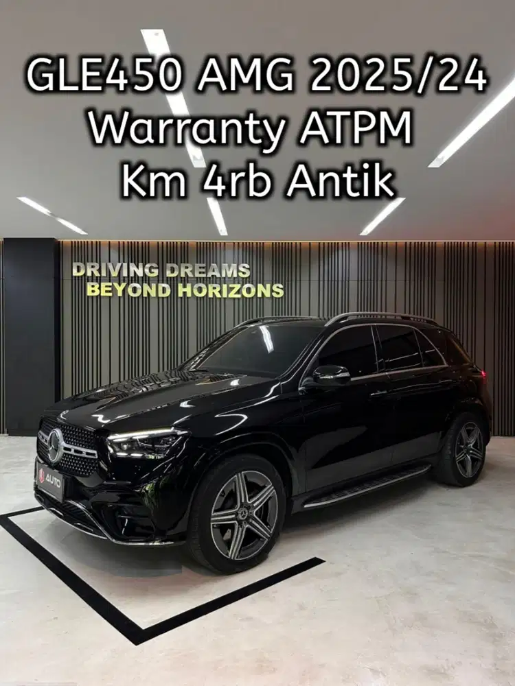 Mercedes Benz GLE450 GLE 450 AMG 2025 Hitam Km4rb Nik 2024 B1283SCJ