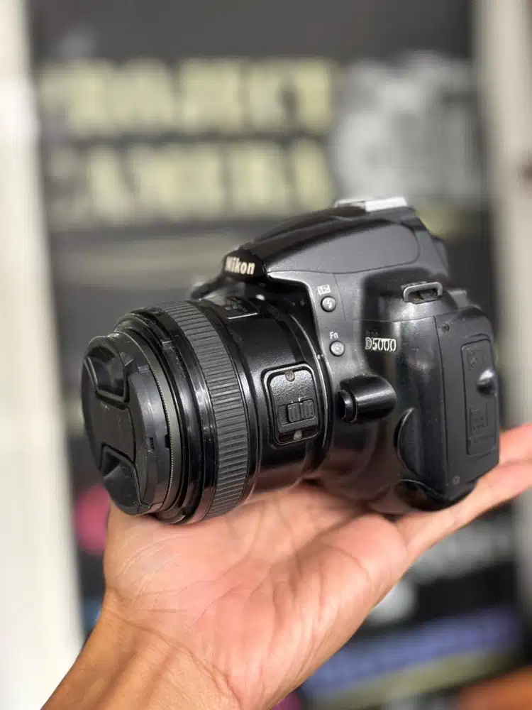 Nikon D5000 + YN 50mm Bonus Banyak