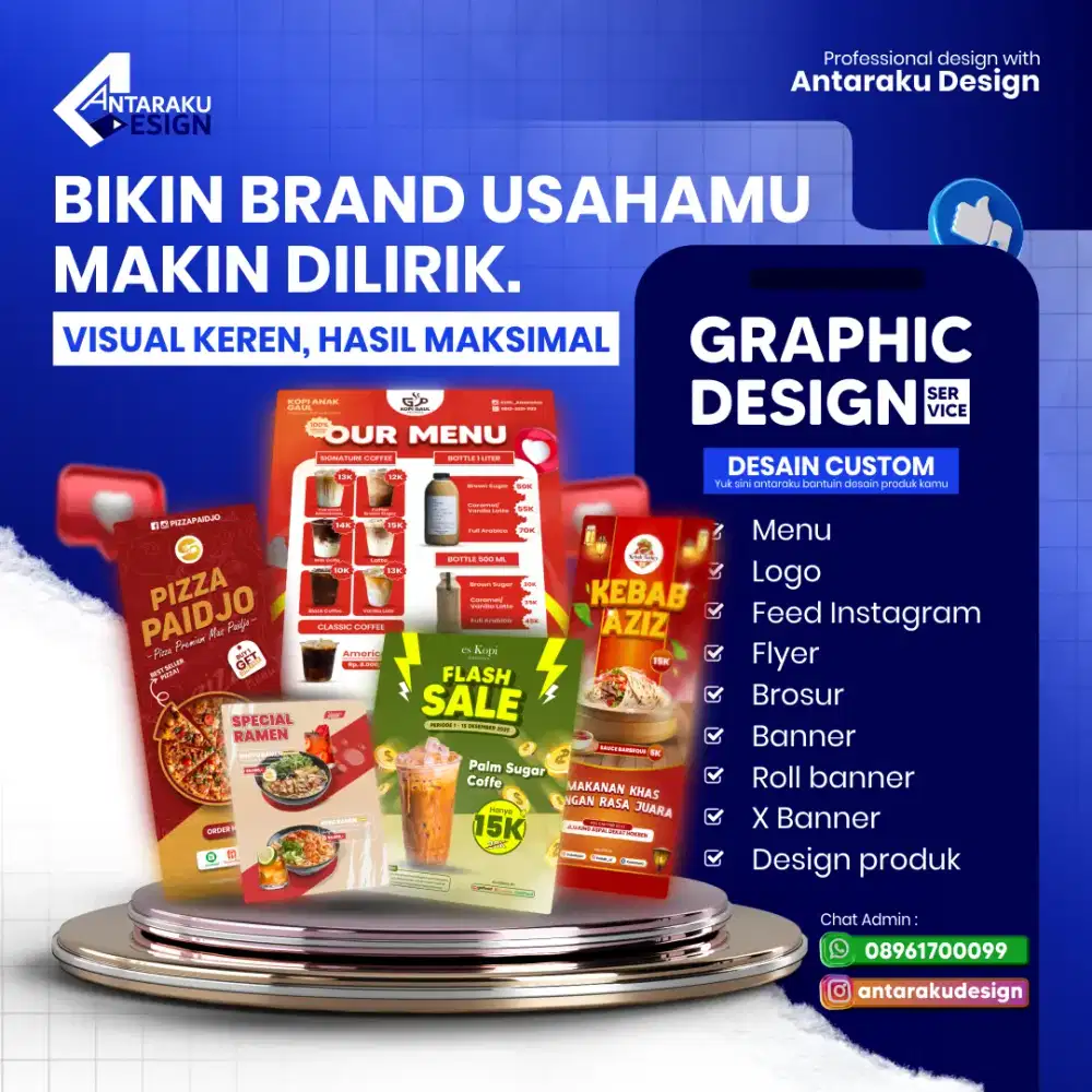 Desain Visual Modern untuk UMKM & Bisnis Kuliner