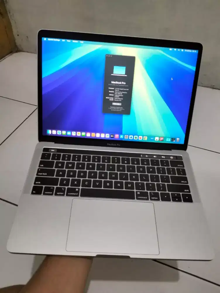 MacBook pro 2019 toucbar
