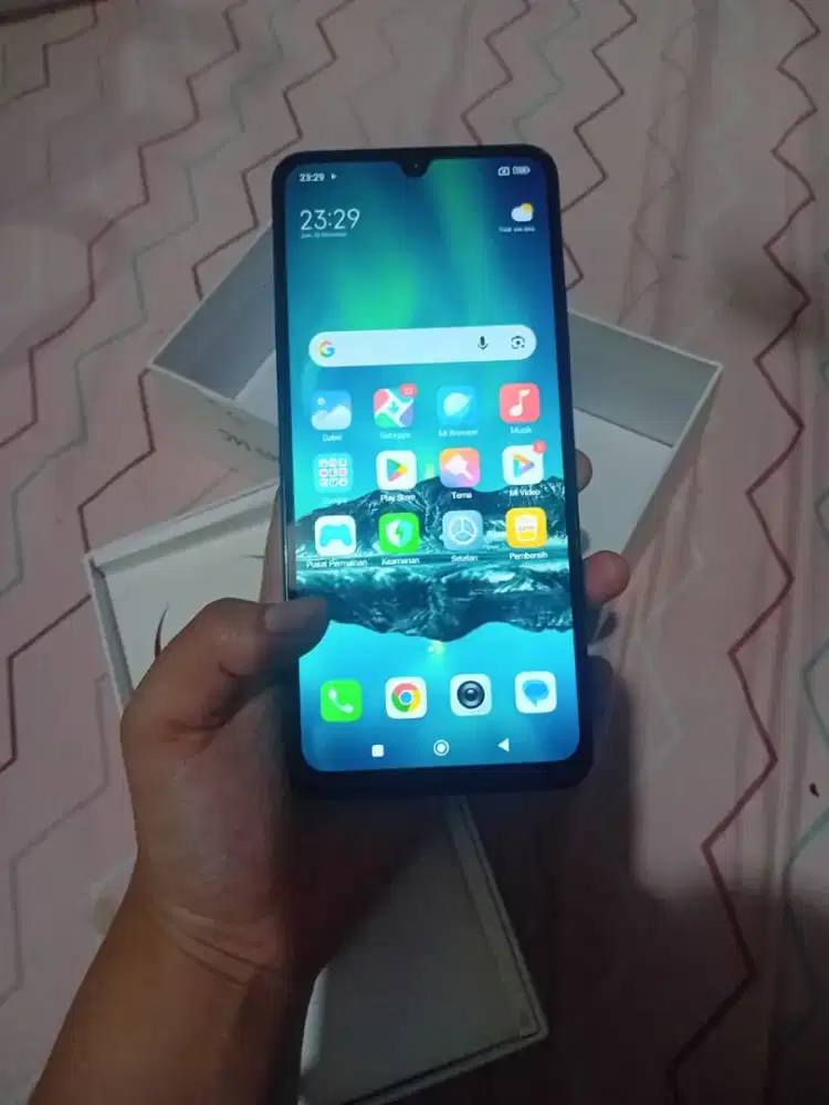 Jual BU redmi 14c 6/128 gb mulus no minus warna black