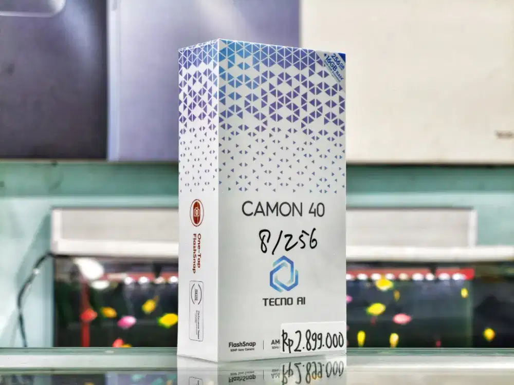 TECNO CAMON 40 8/256 NEW SEGEL PROMO TERMURAH