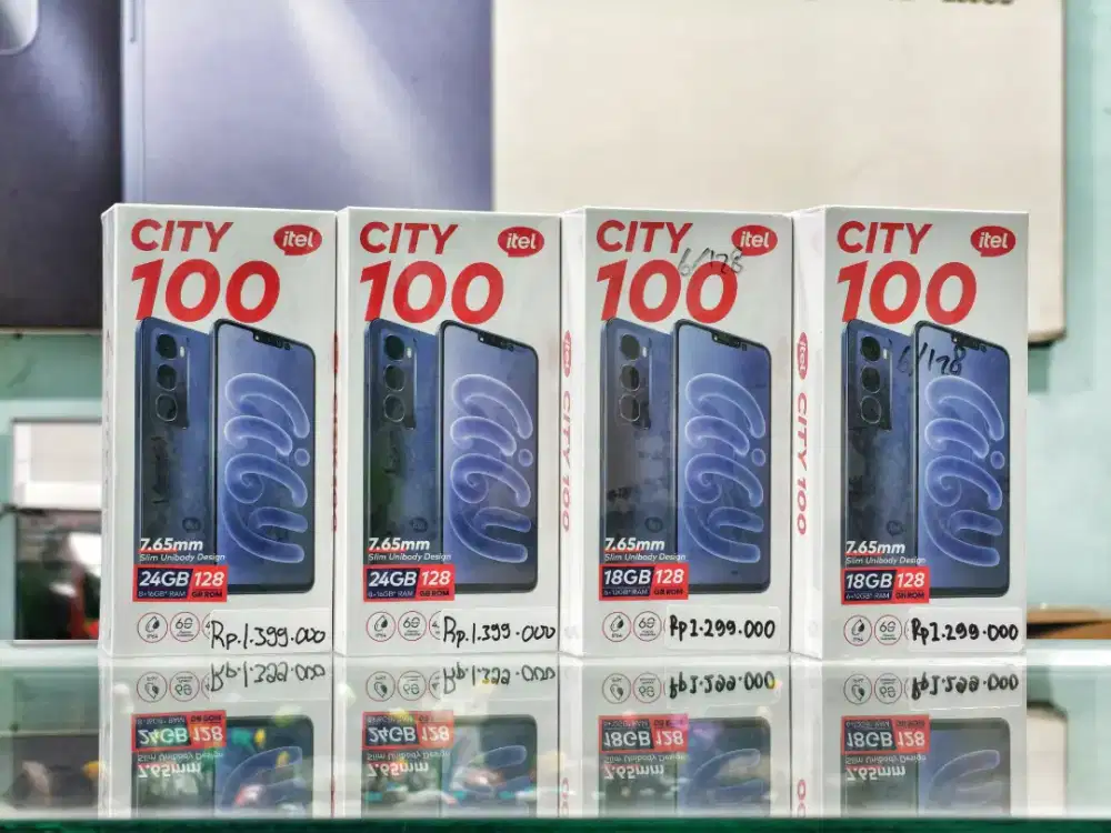ITEL CITY 100 8/128 NEW SEGEL PROMO TERMURAH