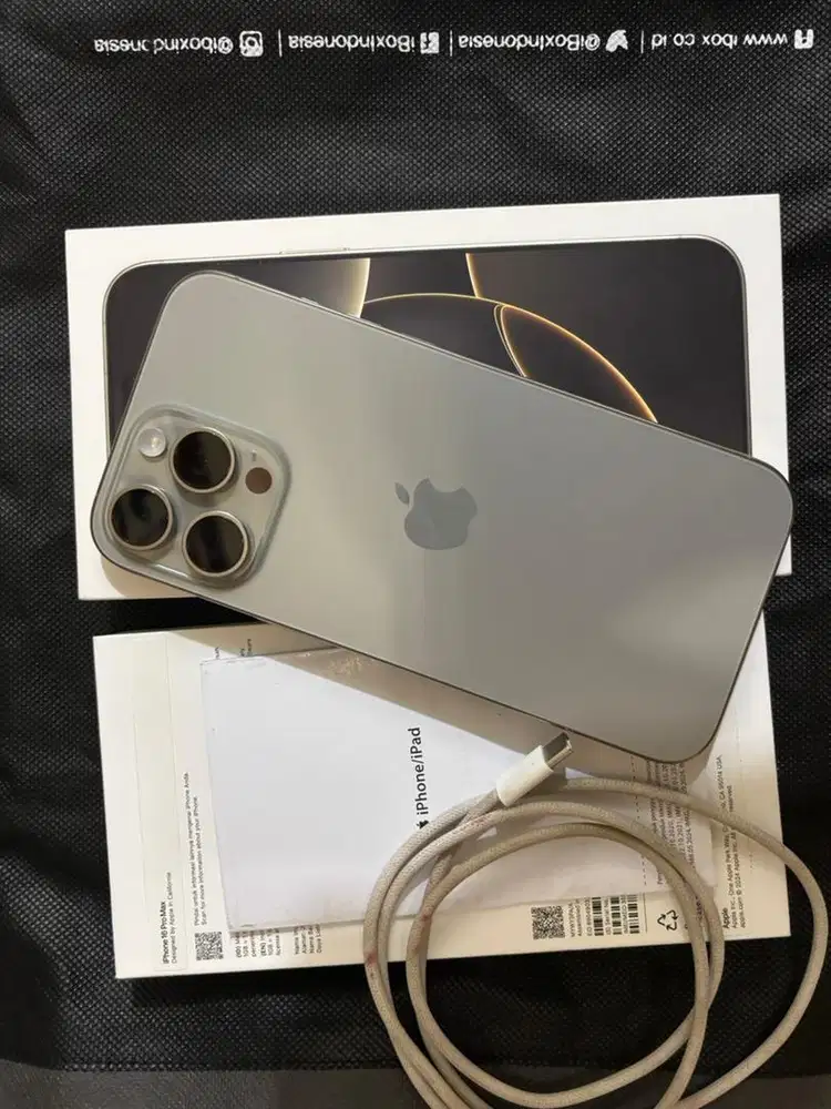 Iphone 16 promax 256gb garansi ibox