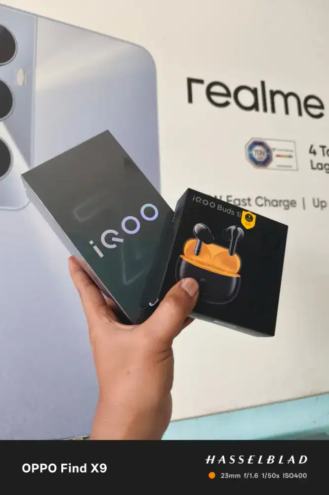 IQOO Z10 5G 8/256 NEW SEGEL PROMO TERMURAH FREE TWS IQOO