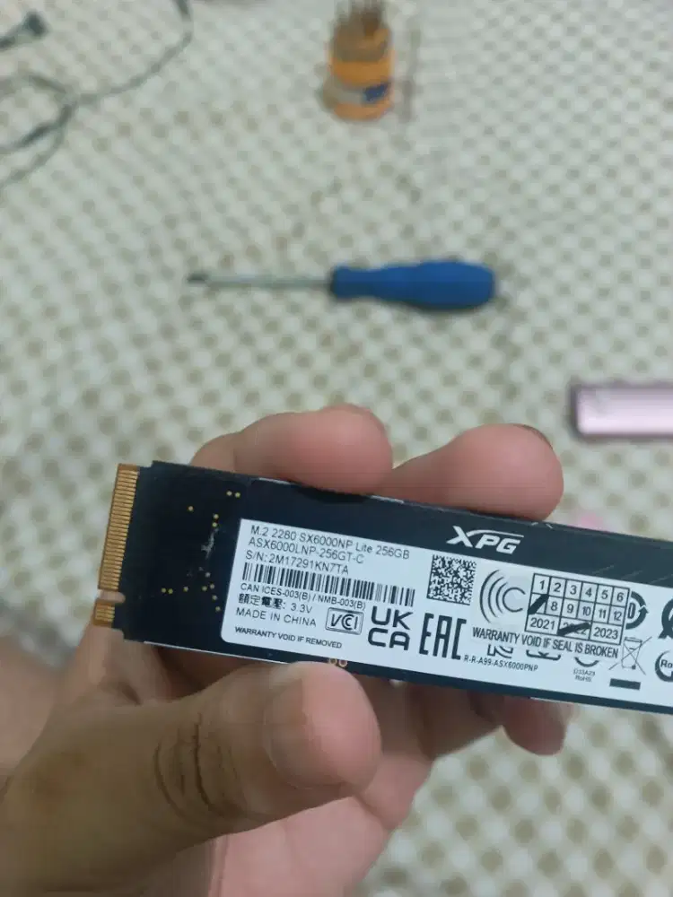 SSD NVME ADATA 256 GB