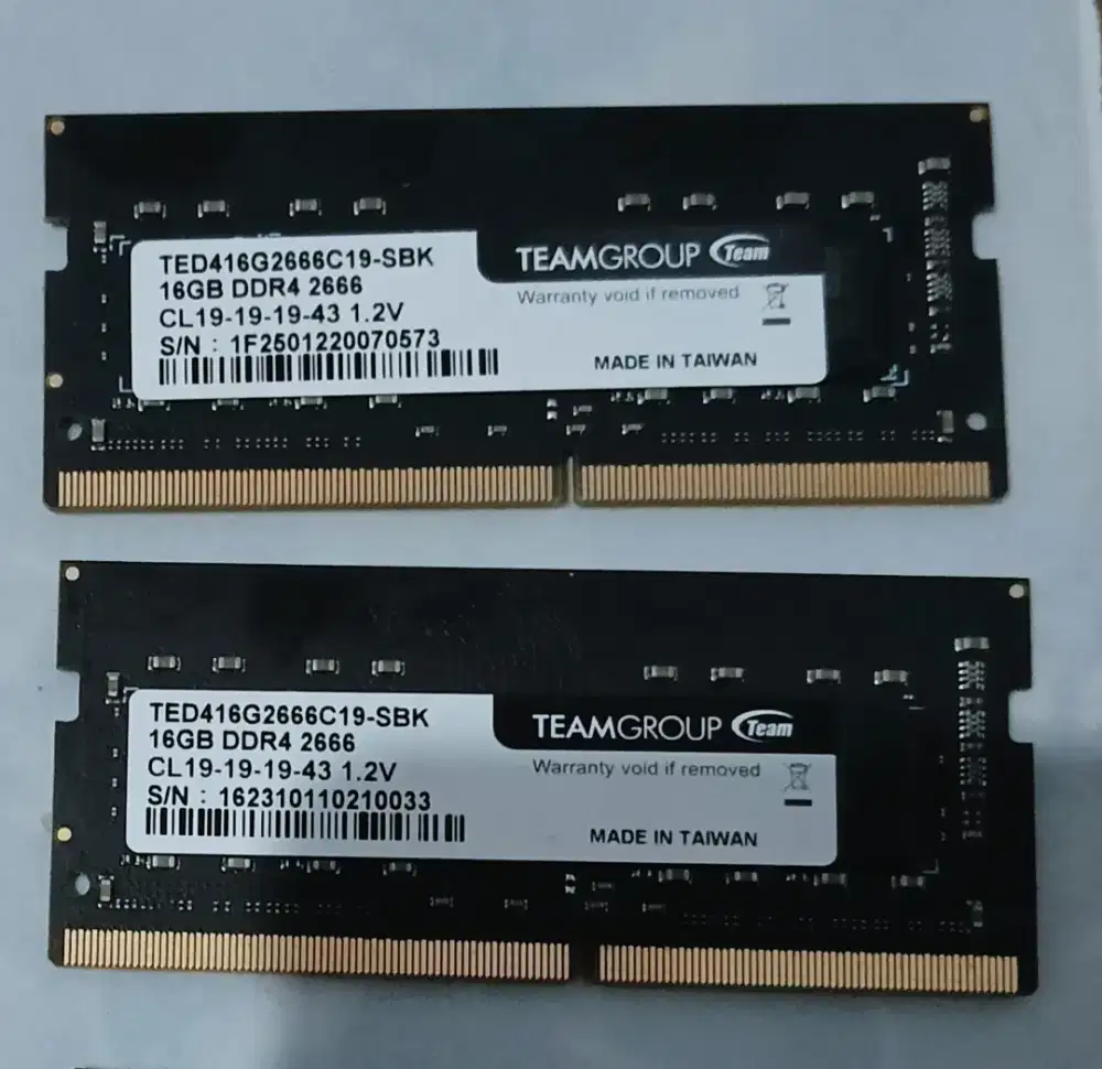 RAM DDR4 16GB 2666mhz original