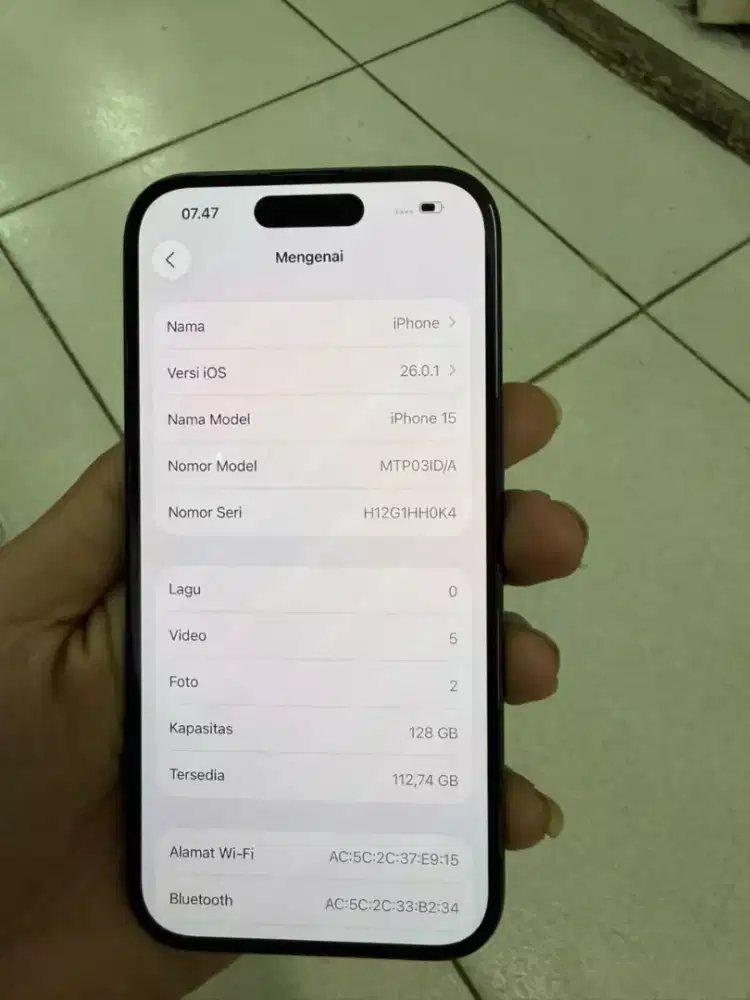 iPhone 15/128 like new