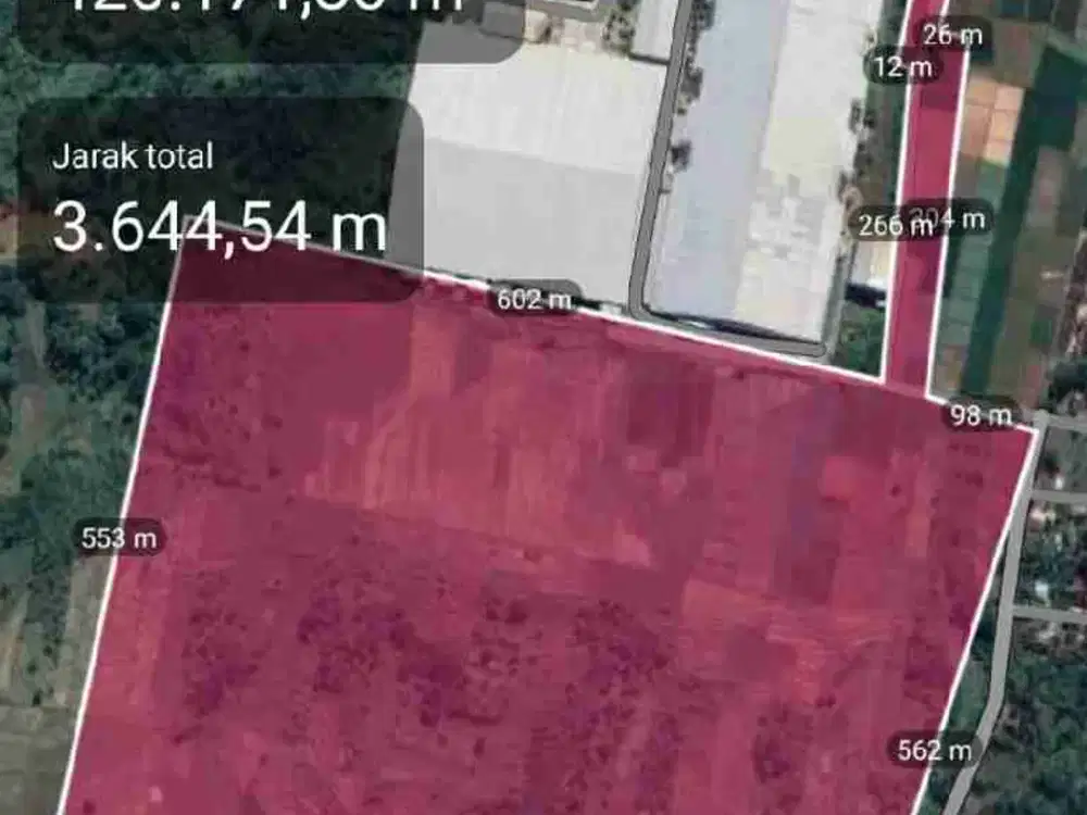 DIJUAL TANAH INDUSTRI 42HA, SUKOHARJO