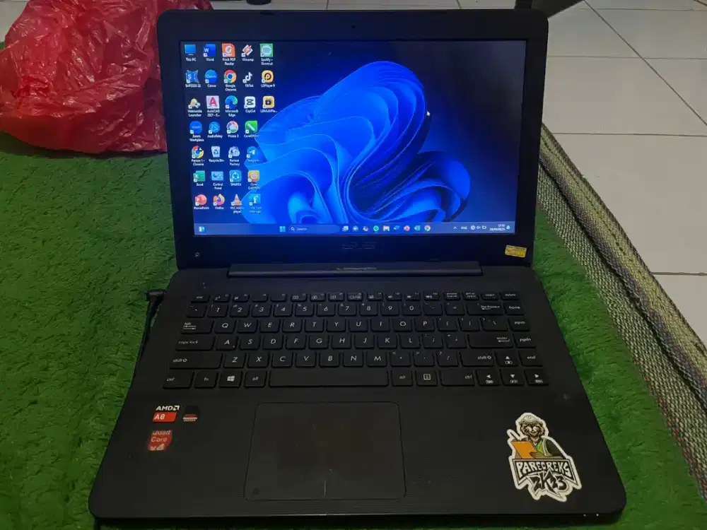 ASUS AMD A8 (4GB RAM) Windows 11 Pro - Cocok untuk Pelajar/Kantoran ni