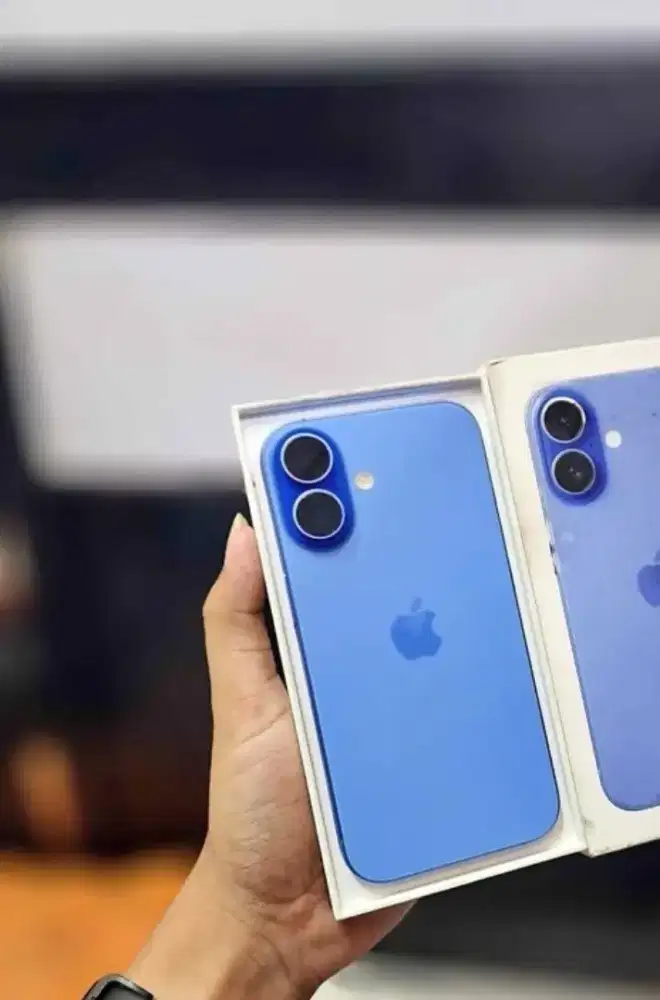 Iphone16 128 resmi Indonesia (bisa tt)
