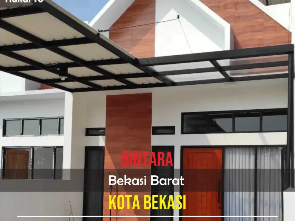 READY STOK! RUMAH DIJUAL SIAP HUNI DEKAT TOL JORR BINTARA KOTA BEKASI