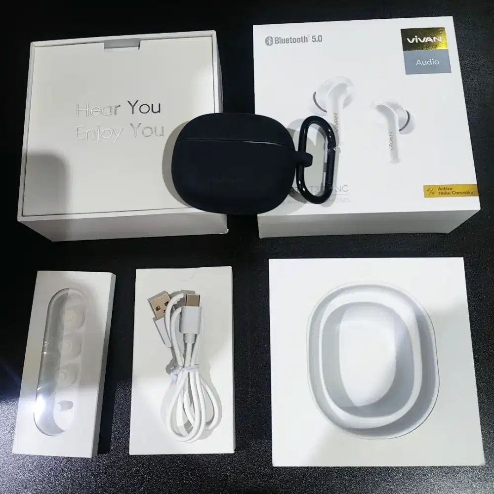 tws vivan liberty t300 nc like new mulus fungsi normal fullset