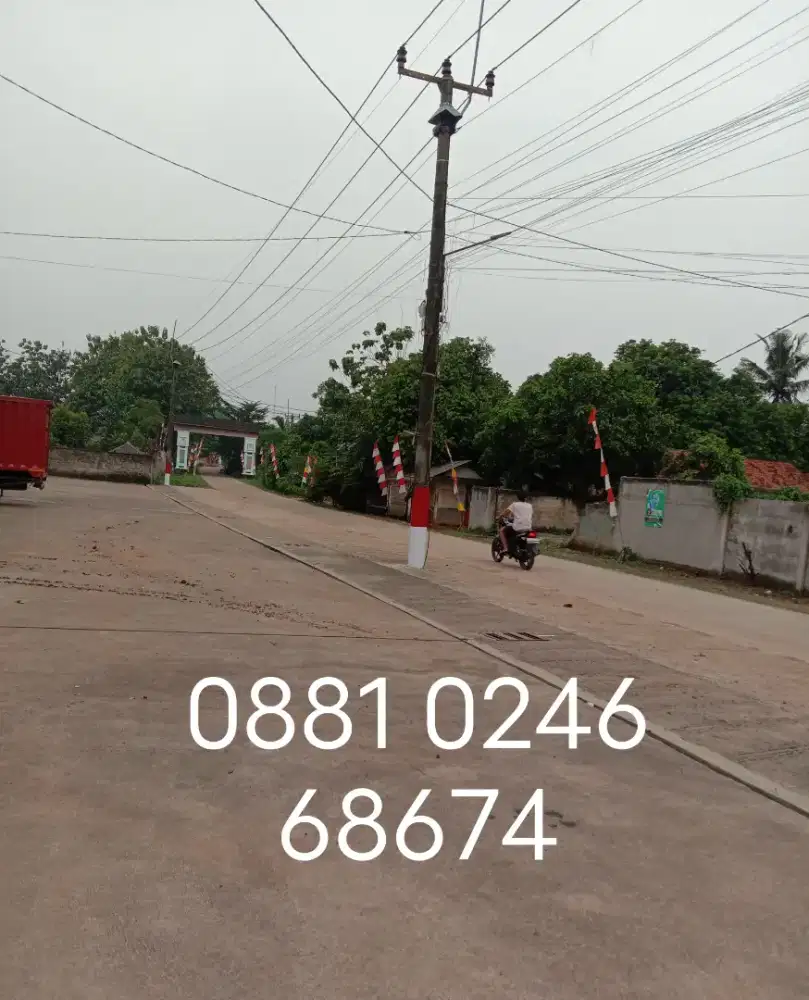 Jual tanah pekarangan surat SHM