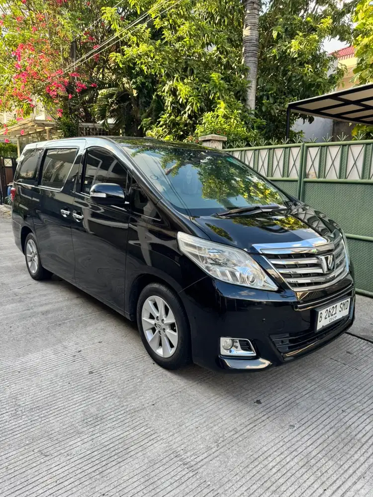 Toyota alphard G ATPM 2013 super mulus,km 76rb,pajak panjang 09-2026
