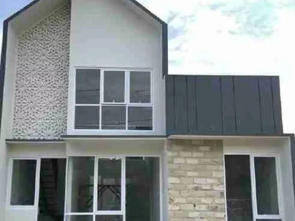 Rumah cluster Siap huni di Parung Bogor lahan luas strategis fasilitas umum transportasi pasar Bogor