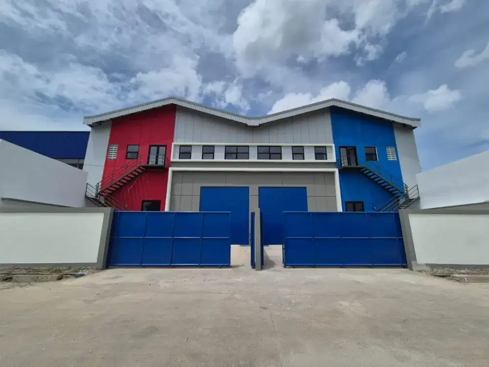 Sewa gudang laksana business park 15x62 bisa gandeng 2 ada office