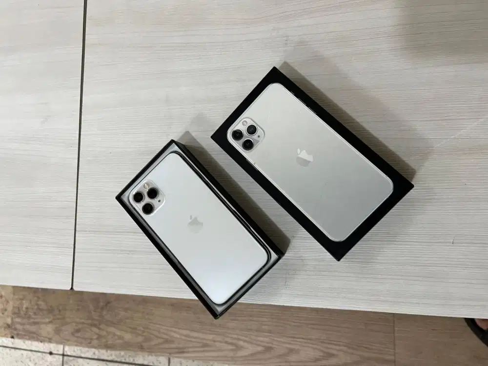 iphone 11 pro 256gb luar biasa silver