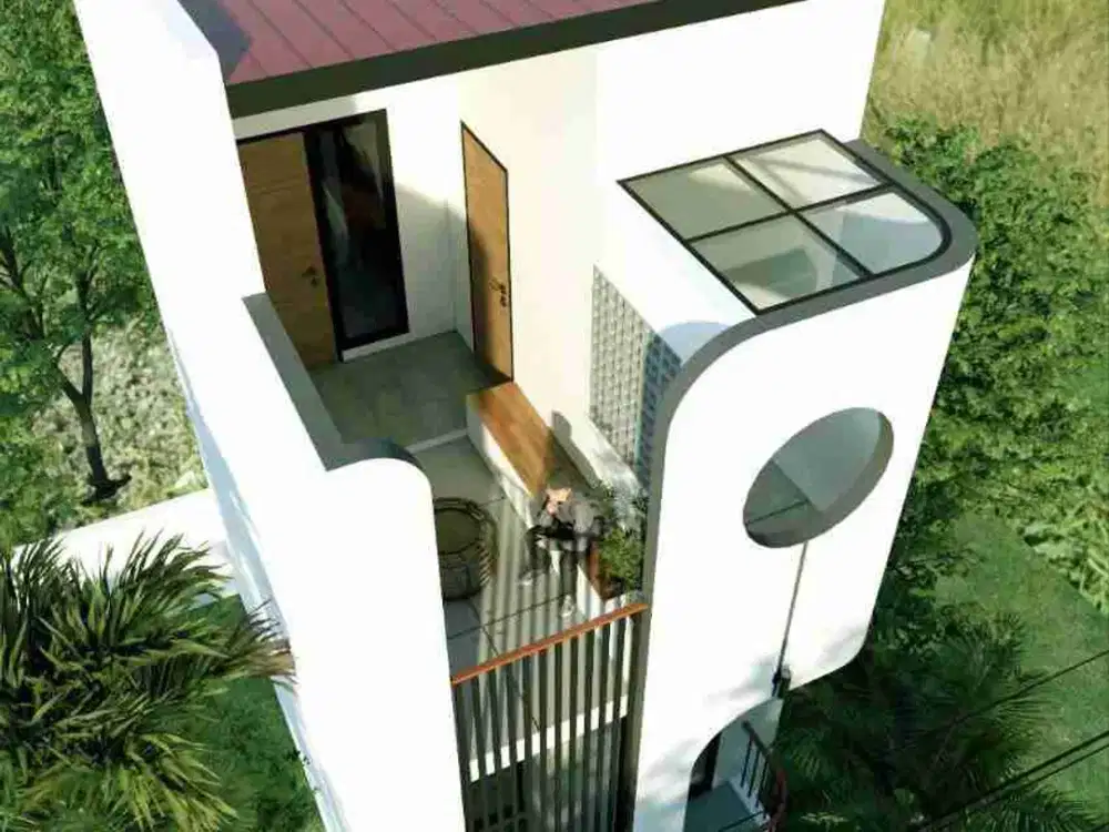 Townhouse cluster di Matraman Jakarta Timur 3 lantai 3 kamar tidur strategis 10 menit stasiun Matraman dan pintu tol Rawamangun