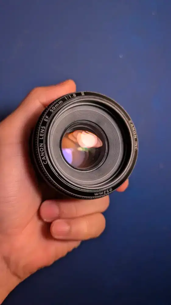 Lensa Canon EF 50mm full frame