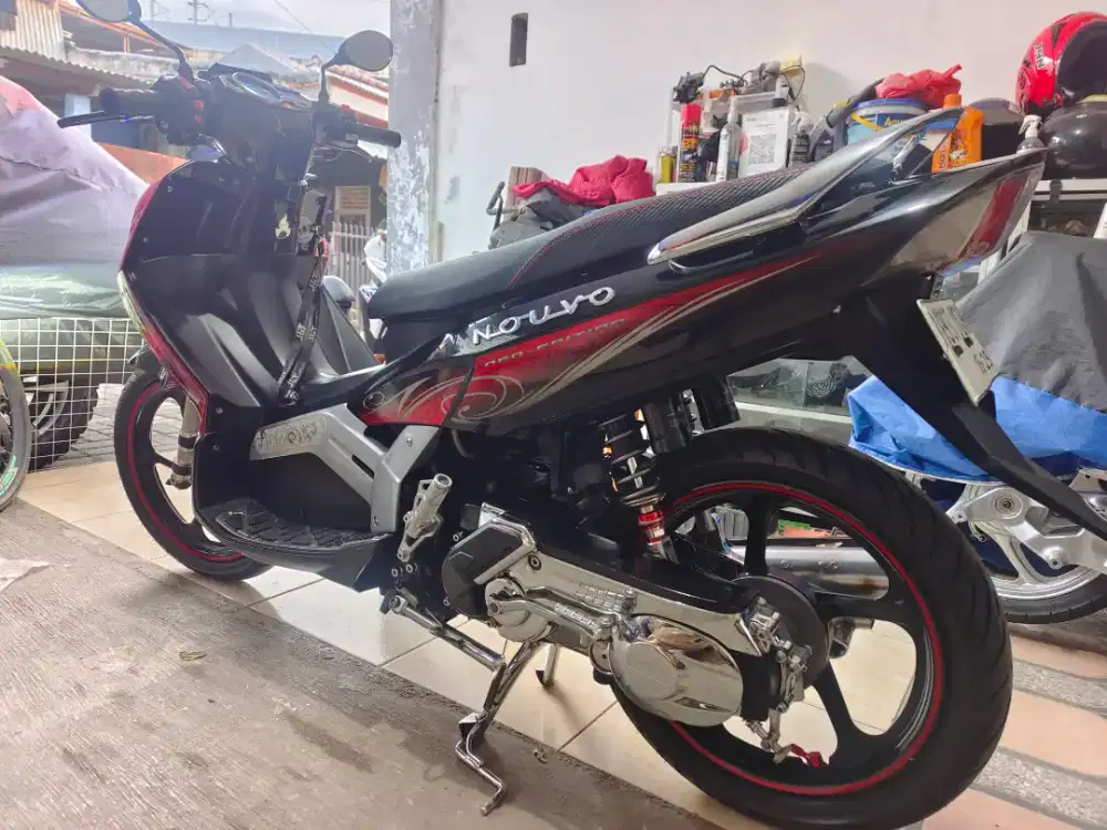 Cover CVT komplit yamaha nouvo z chrome