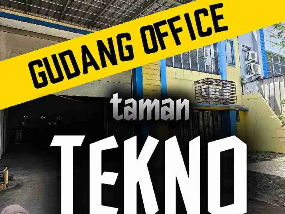 dijual disewa gudang siap huni di kawasan Taman tekno bsd