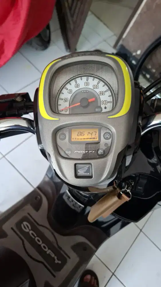Honda Scoopy 2019 , mulus , KM dibawah 9 rb