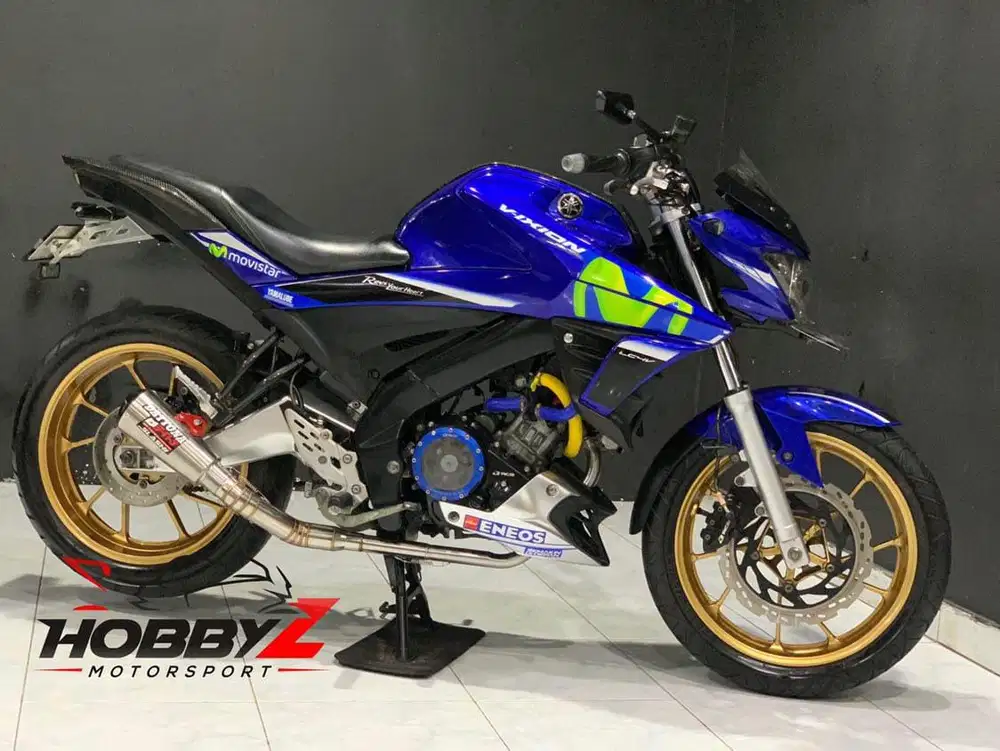Yamaha vixion 155R movistar 2018 ninja modif,km 18rb,istimewa mantap