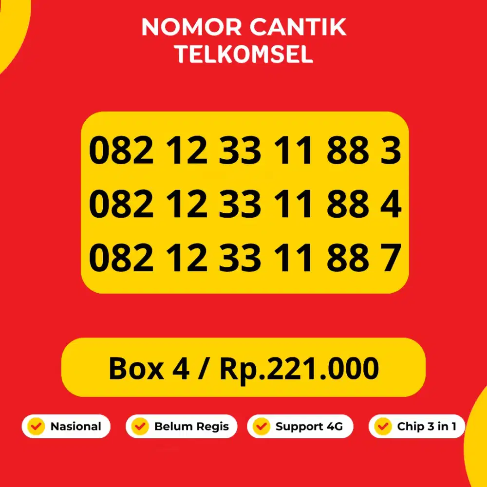 Nomor Cantik Telkomsel