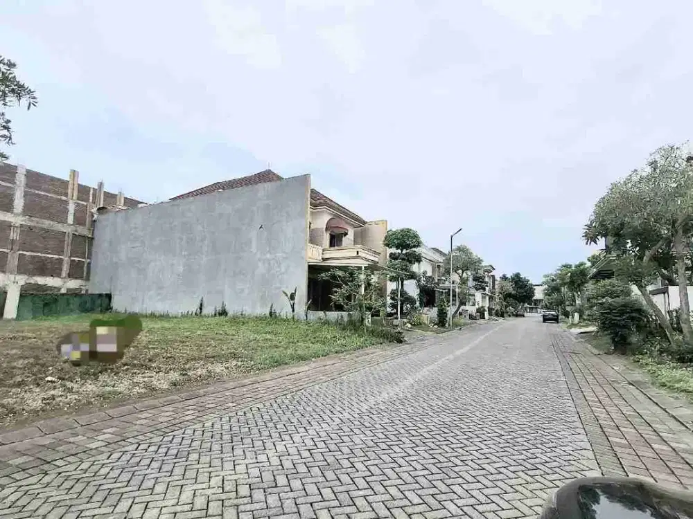 Dijual Kavling Siap Bangun di Raffles Citraland Surabaya Barat Hadap Selatan Nyaman Row Lebar