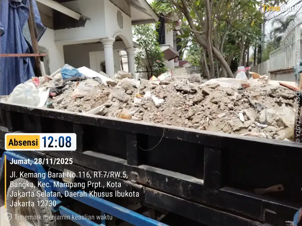 Jasa pengurugan dan buang puing