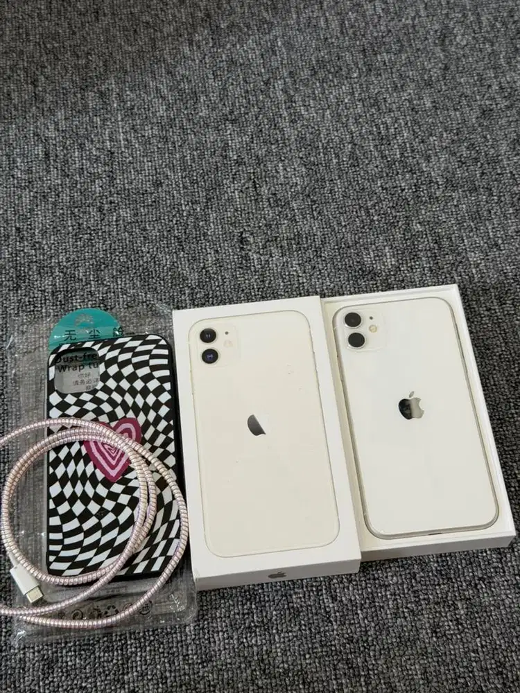 Iphone 11 128gb White IBOX bisa Tukar Tambah