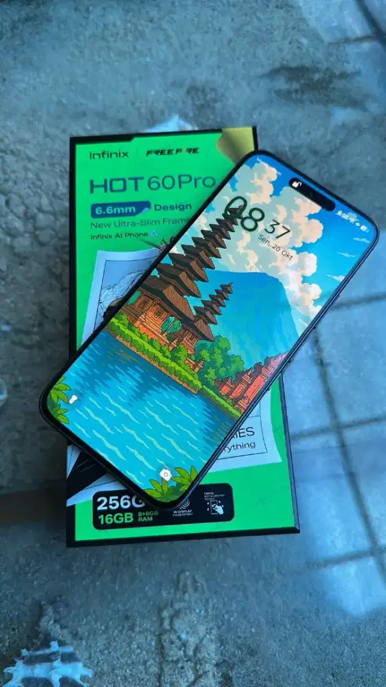 Infinix hot 60 pro 8+8/256 fullset