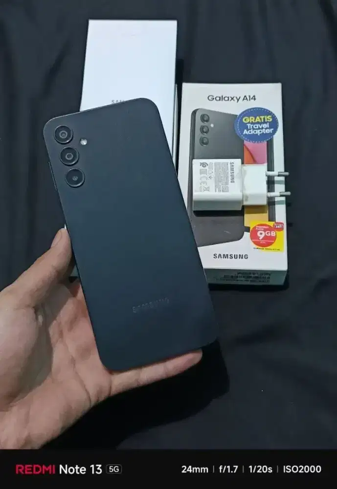 Samsung galaxy a14 fullset normal lecet pemakaian
