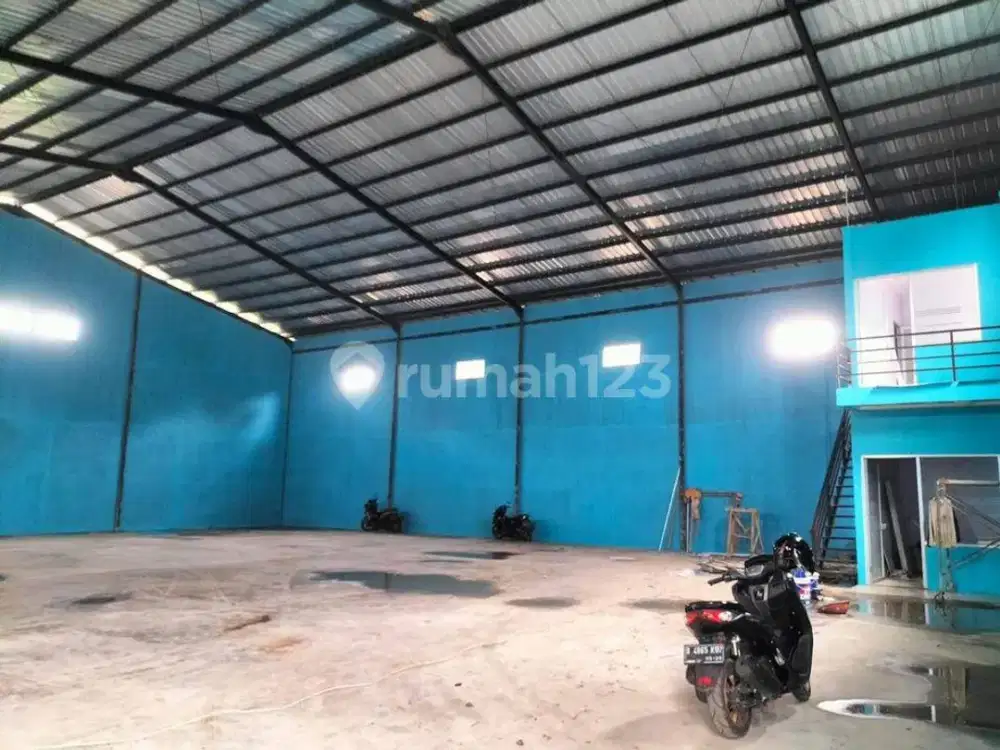 Gudang Bekasi 300m dan 600m gandeng di Mustika Jaya, Bekasi *