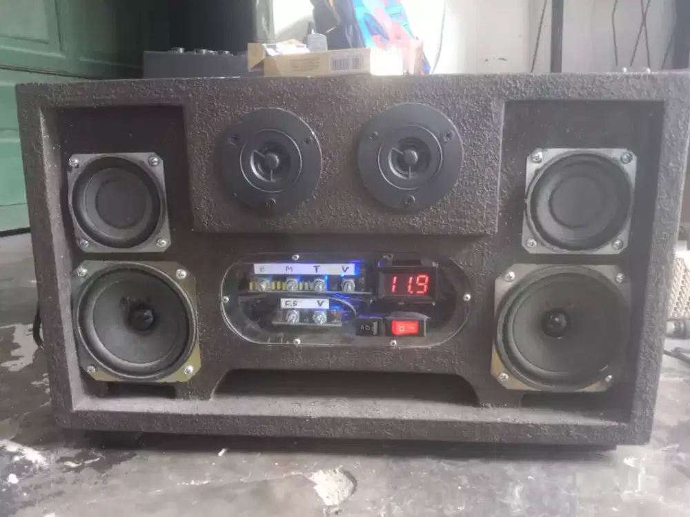 Speaker bisa dibuat aki