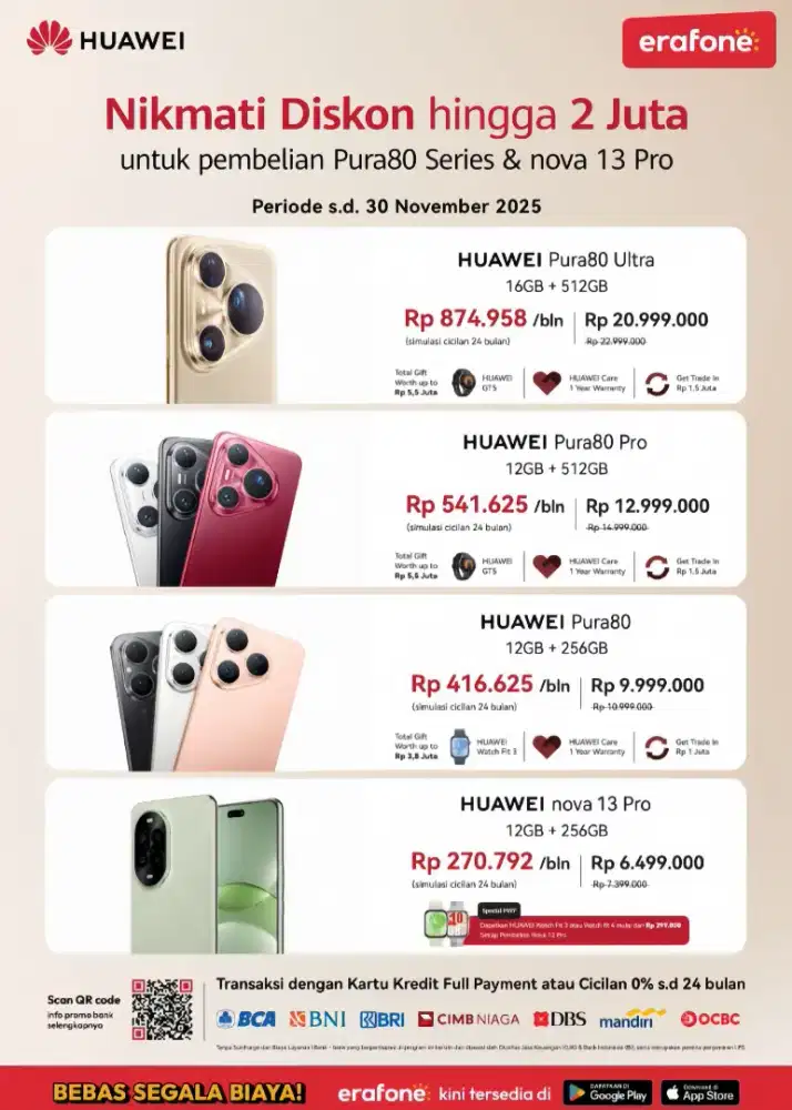 Huaaei phone lgi promo