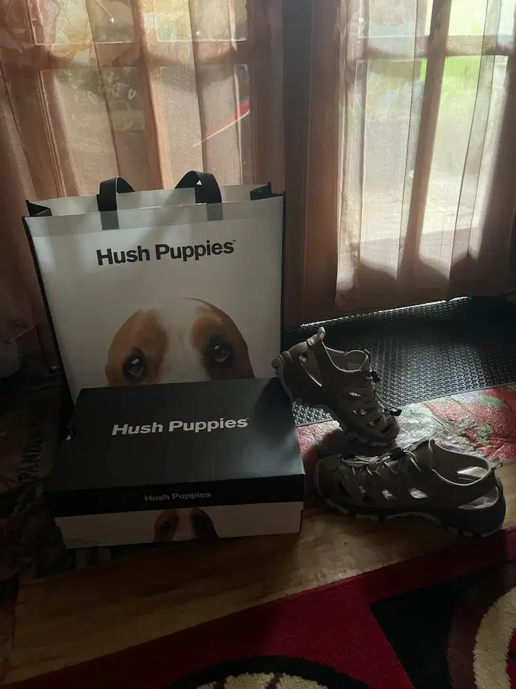 Hush Puppies Sepatu Pria Atwood Fisherman Taupe Warna Taupe