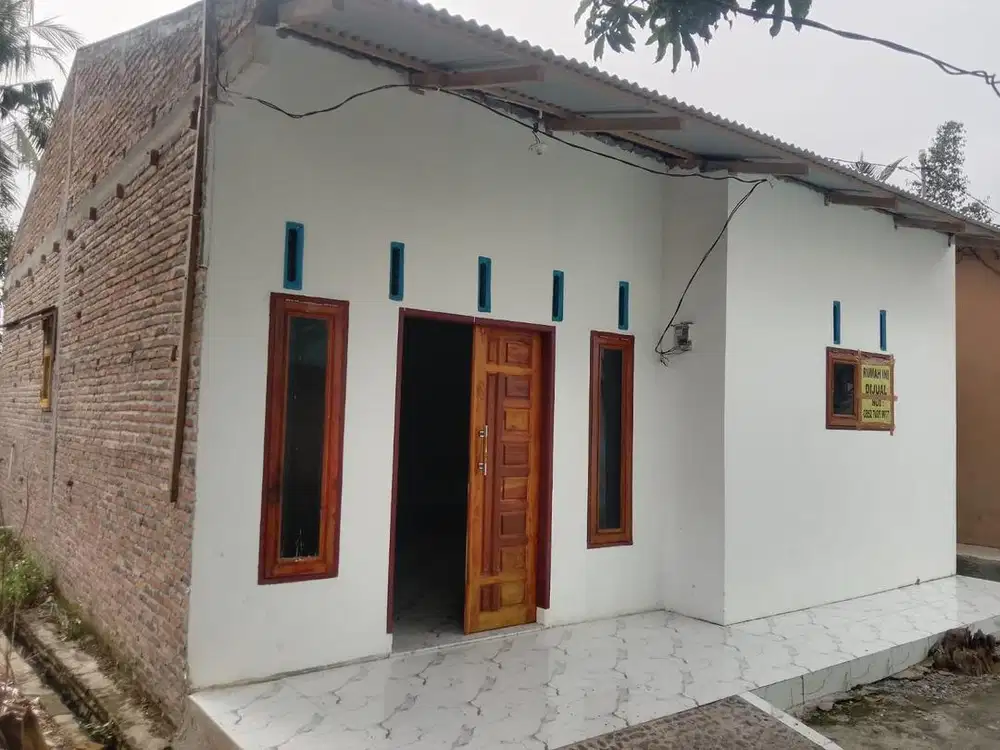 DIJUAL RUMAH MURAH BARU SIAP BANGUN