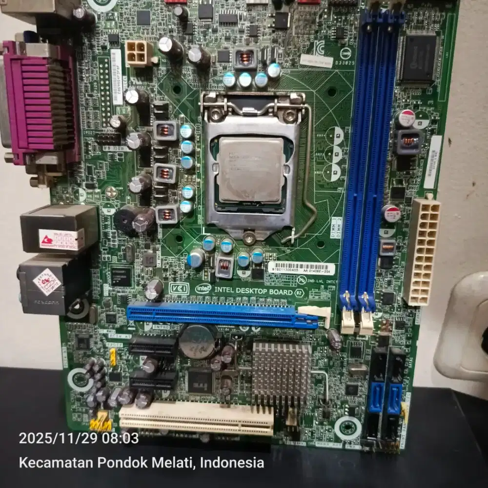 Mobo + i7 2600 proci intel