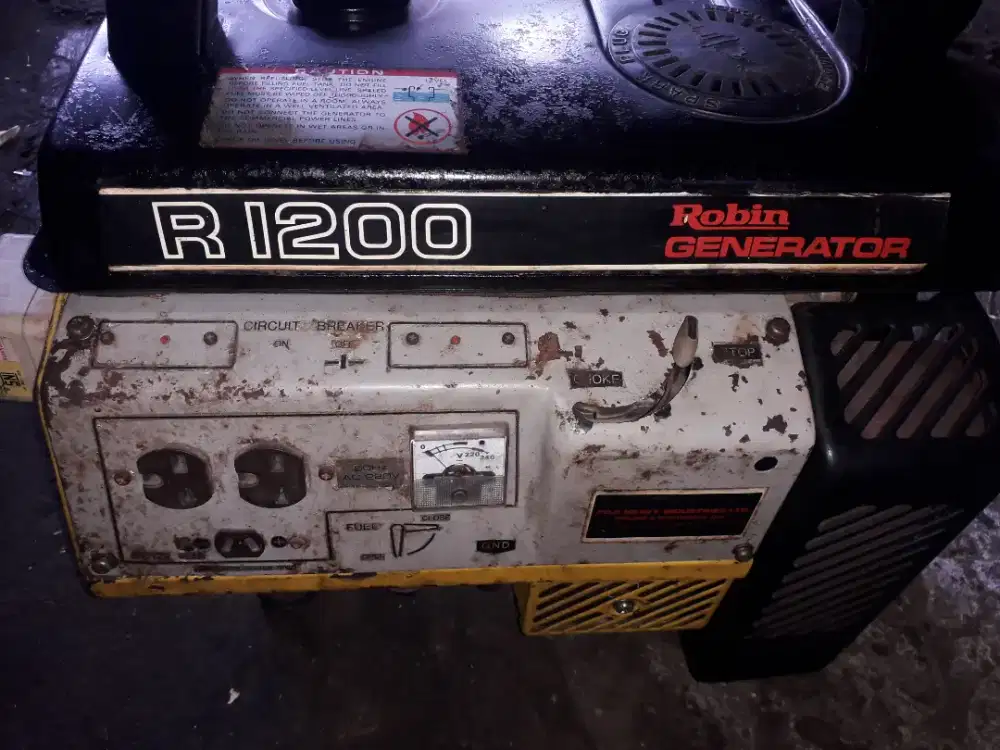Genset robin R1200 japan